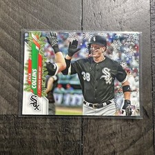 Zack Collins 2020 Topps Holiday HW127 Chicago White Sox RC Rookie Card. rookie card picture