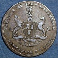 Great Britain North Umberland New castle 1811 6D 6 Pence