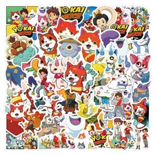 120Pcs Yo-kai watch Game Stickers for Phone Case water bottles laptop Waterproof
