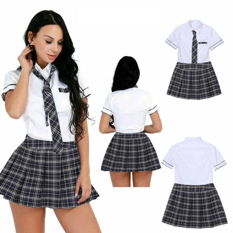 Girls plaid uniform skirt 2025