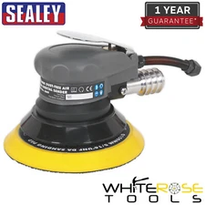 Sealey Orbital Sander Air Palm SA09 150mm Sanding Dust Free Extraction 1/4" BSP
