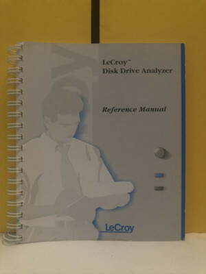 LeCroy Disk Drive Analyzer Reference Manual