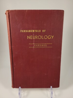 FUNDAMENTALS OF NEUROLOGY By Ernest Gardner 1955 Hardcover 2nd Edition