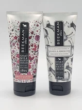  Beekman 1802 Hand Cream Honeyed Grapefruit & Vanilla Absolue. 2.0oz each