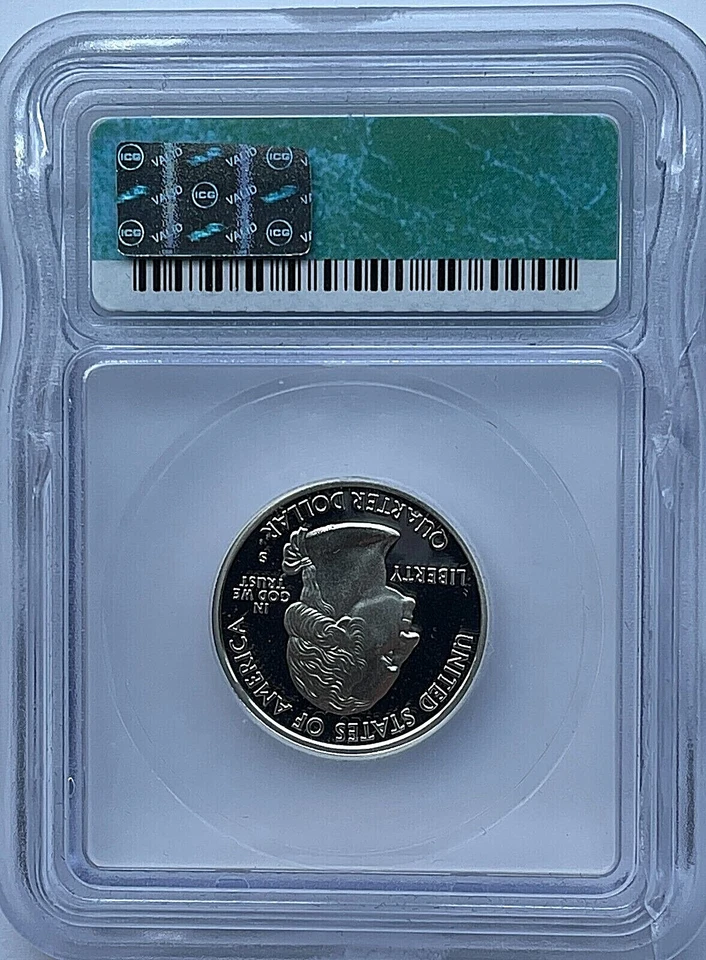 2002-S SILVER LOUISIANA STATE QUARTER - ICG  PR70DCAM - FREE SHIPPING! - Image 2 of 3