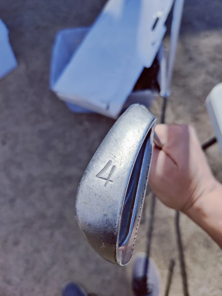 Empuñadura Ping Eye 2 Blue Dot Single 4 Hierro Karsten ZZ-Lite Eje de Acero Golf Pride Foto 2 de 4