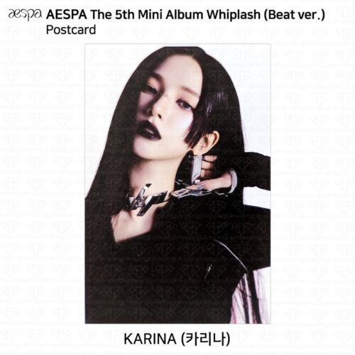 Aespa 5th Mini Album Whiplash Official Photocard Beat Speed Smini Limited ver - Picture 11 of 70