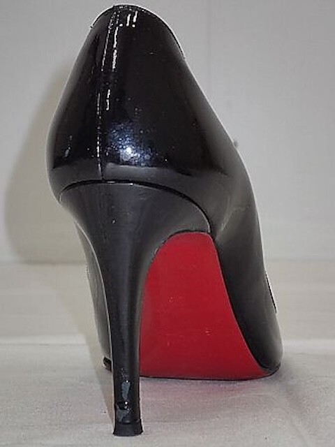 Christian Louboutin PIGALLE 85 Pointed Toe Pumps Size 36.5 Black
