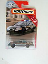 NYPD 2019 Matchbox Moving Parts FWD34 '06 Ford Crown Victoria WHITE MOC