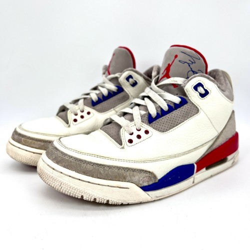 Nike Air Jordan 3 Retro Zapatillas Zapatos para hombres de vuelo  internacional 136064-140 Talla 9 | eBay
