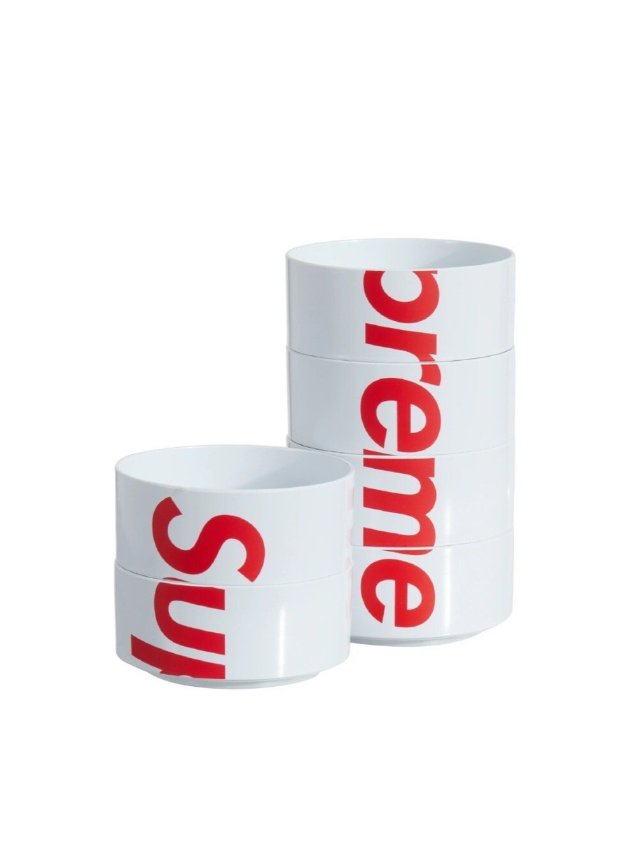 アクセサリー SUPREME 23SS HELLER BOWLS (SET OF 6) Supreme Heller Bowls (Set of 6) (SS23) - $68