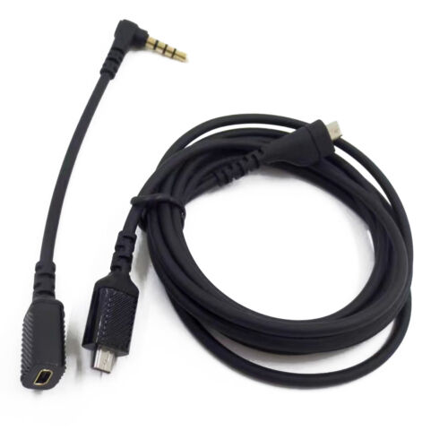 150cm Sound Card Audio- Cable For Steel-Series Arctis 3/5/7 Pro Headphone