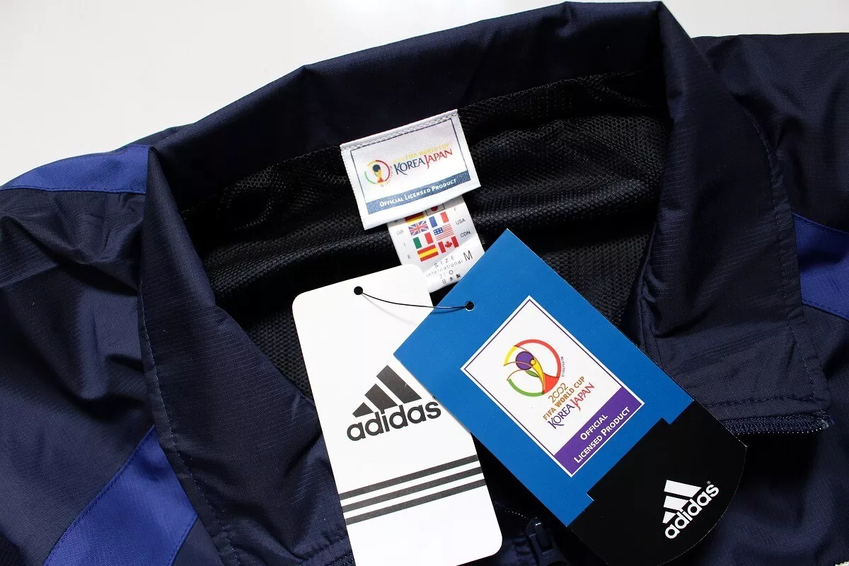 adidas 2002 FIFA World Cup Korea / Japan Zip jacket Size:O