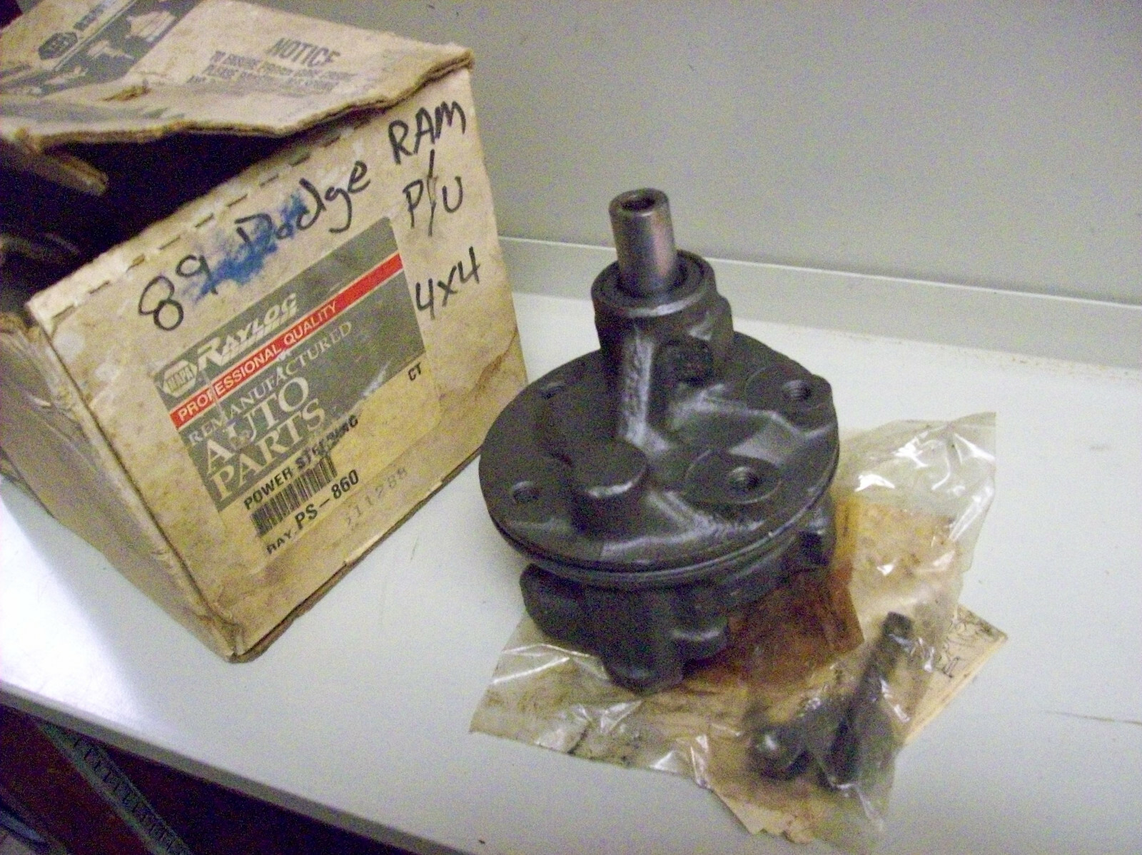 NAPA Rayloc Remanufactured Power Steering Pump PS860 eBay