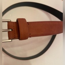 Alfani Men's Stitched Belt Rust Size Large 38-40 NWT