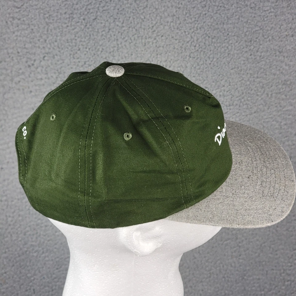 Sombrero Diamond Supply Co algodón con cierre a presión verde Foto 2 de 4