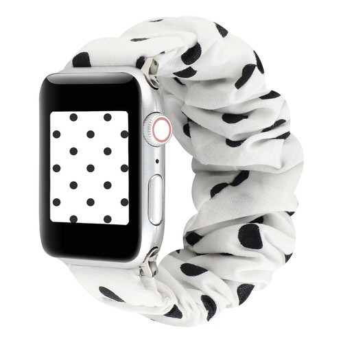 Scrunchie Loop Band Strap for Apple Watch iWatch SE Series 8 7 6 5 4 3 2 1 41/45 - Picture 36 of 42