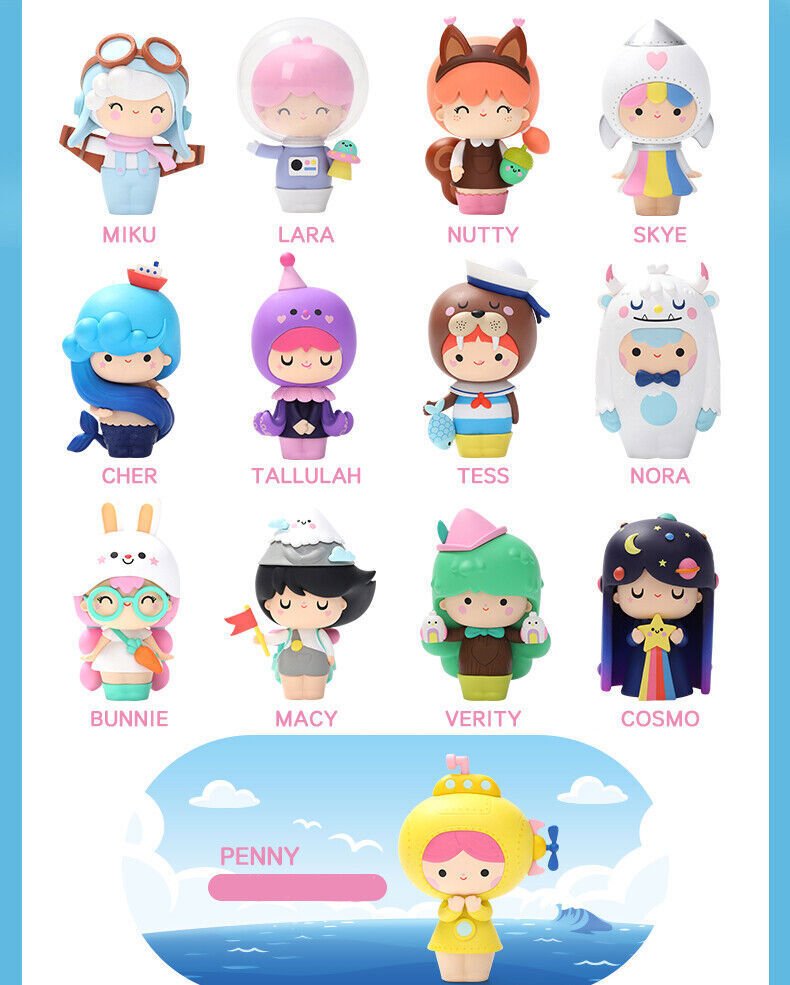 POP MART Momiji Explore Series Adventure Girls Confirmed Blind Box