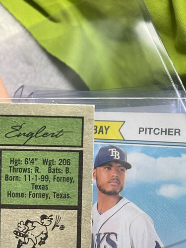 2023 Topps Heritage High Number #671 Mason Englert Tigers Rookie Card - Picture 8 of 8