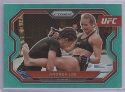 ANDREA LEE 2021 Panini UFC Prizm TEAL PRIZM RC 8/49 #172 eBay