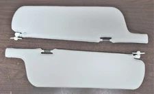 Sun Visor Set White Left & Right Side Fits Volkswagen Vanagon 1980-1991