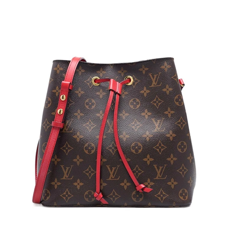 LOUIS VUITTON（LV） Borsa a tracolla Louis Vuitton rossa monogramma Neo Noe MM