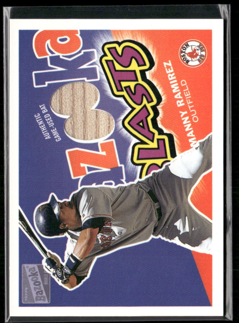 2003 Bazooka #BB-MR Manny Ramirez Blasts Relics