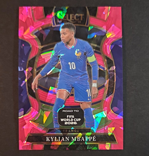 2025-26 Select Kylian Mbappe Pink Ice Prizm Terrace #80 France World Cup⁠ (C2)
