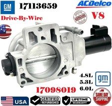Genuine Gm Throttle Body For 2000-2002 Gmc Chevy 4.8l 5.3l 6.0l V8 17098019 Genuine Gm Throttle Body For 2000-2002 Gmc Chevy 4.8l 5.3l 6.0l V8 17098019