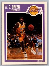 1989-90 Fleer #76 A.C. Green