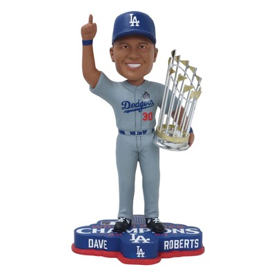 Dave Roberts Los Angeles Dodgers 2024 World Series Champions Bobblehead MLB