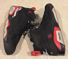 Nike Air Jordan Jumpman MVP Black univerisity Red DZ4475-061 Sneakers Mens Sz 12