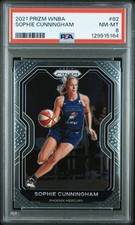 2021 Panini Prizm WNBA Sophie Cunningham #82 Rookie PSA 8