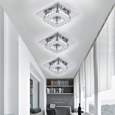 Luxury Crystal LED Ceiling Light Chandelier Living Room Hallway Kitchen Lights