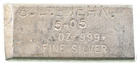 5.05 Oz Silver Bar Rocky Mountain Mint Vintage Hand Poured *3925