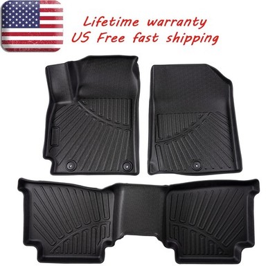 2 Row TPE Rubber Floor Mats Liner For Kia Seltos 2021 2022 2023 2024 Front Left