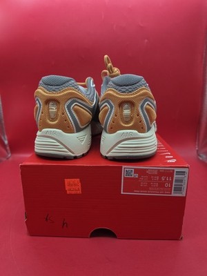 Nike Air US 10 Men's Grey/Copper Orange Retro Runner Pegasus Wave