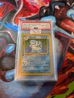 POP 1 PSA 8.5 NMMT+ Spanish Blastoise 1999 1st Edition Base Set Holo 2/102