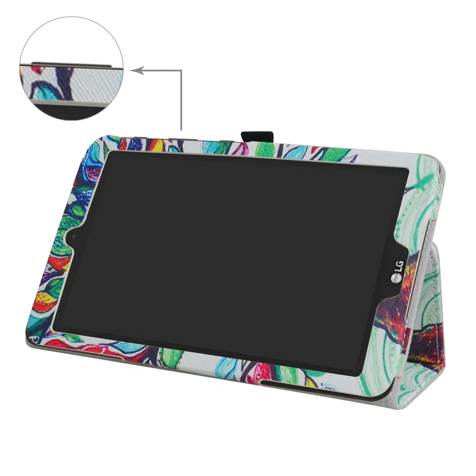 Mama Mouth for LG G Pad X2 8.0 Plus/Sprint G Pad F2 8.0 Case,PU Leather Folio... - Image 2 of 4