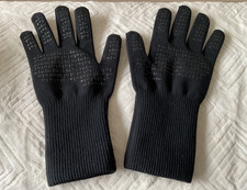 DEXSHELL black seamless waterproof stretchy grippy gloves size XL