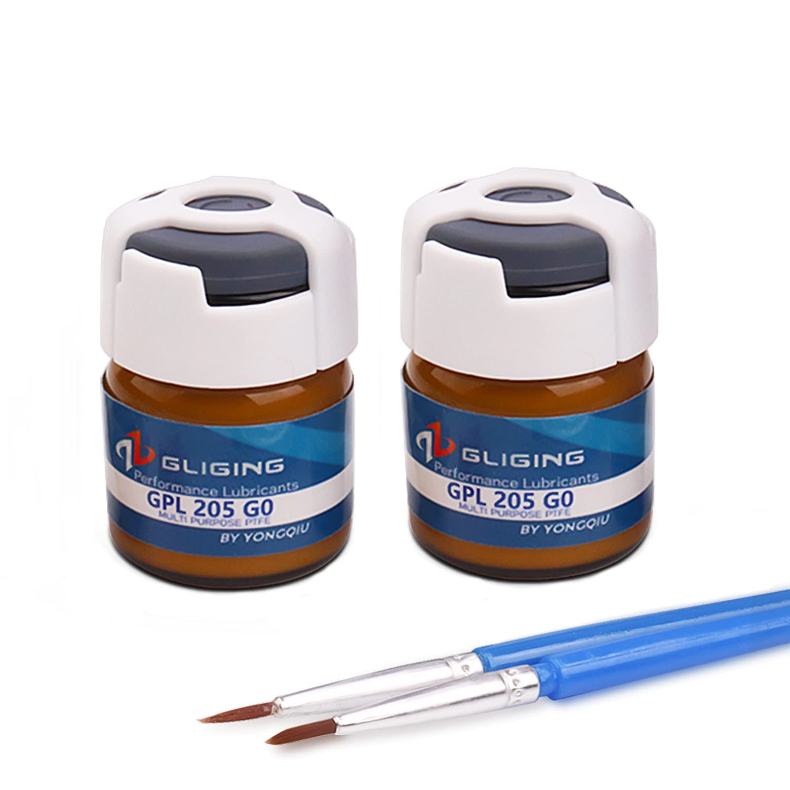 2 Pack Switches Lube 0.35 oz Grease Oil GPL 205 G0 Mechanical Keyboard Keycap...
