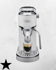 De'Longhi EC890W Dedica Duo Compact Espresso Machine - Cold Brew Coffee Maker