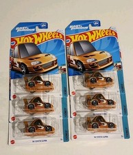 2024 Hot Wheels Tooned Fast Furious Orange 94 Toyota Supra Lot of 6