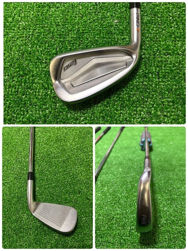 PING i210 Iron Set 6pcs 5–9,W Modus 120X Flex X Orange Left-Handed - Image 2 of 4