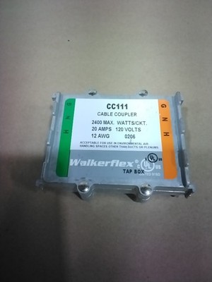Walkerflex CC111 Cable Coupler Tap Box