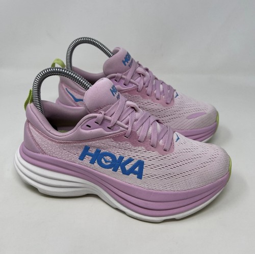 Hoka One One Bondi 8 Walking/Running Shoes Womens Size 5.5 Sneakers Athletic