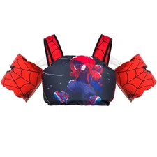 Swim Vest, 3-in-1 Adjustable Floaties 2-7 Years (22-66 lbs), Detachable Pool ...