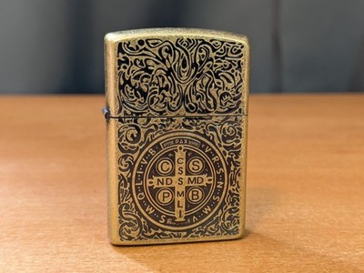 Zippo Constantine Lighter   Brass Zorro Ultimate Justice