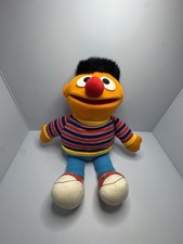 Sesame Street Ernie Plush Stuffed Animal Doll 1994 Applause 14 inch