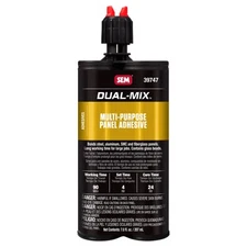 SEM 39747 Dual Mix Multi-Purpose Auto Body Panel Bonding Adhesive 7 oz.